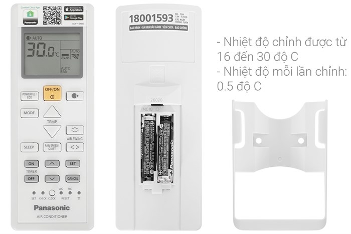 Điều hòa Panasonic Inverter 2.5 HP CU/CS-PU24AKH-8