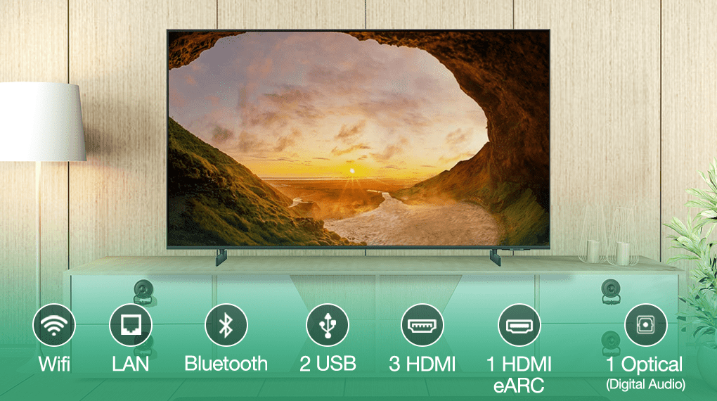 Smart Tivi Samsung 4K 75 inch UA75DU8000