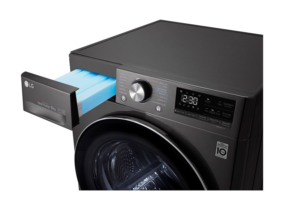 Máy sấy bơm nhiệt LG Inverter 10.5 kg DVHP50B