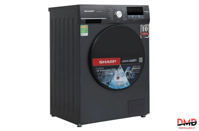 Máy giặt Sharp Inverter 9 kg ES-FM90CB-SB