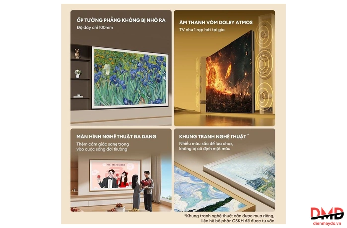 Google Tivi Coocaa Khung tranh 75 inch 75LN8000G