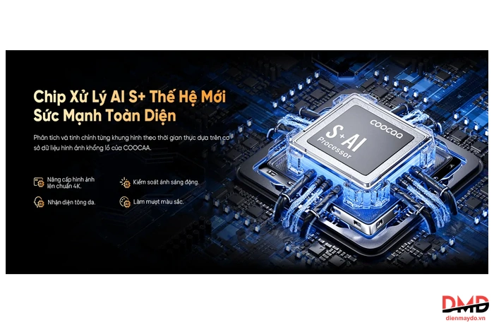 Google Tivi Coocaa Khung tranh 86 inch 86L85