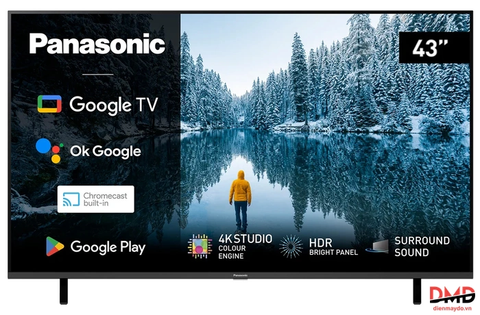 Google Tivi Panasonic 4K 43 inch TH-43MX650V