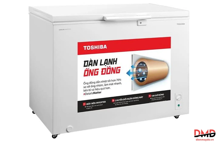 Tủ đông Toshiba Inverter 293 lít GR-RC390CM-PMV(01)