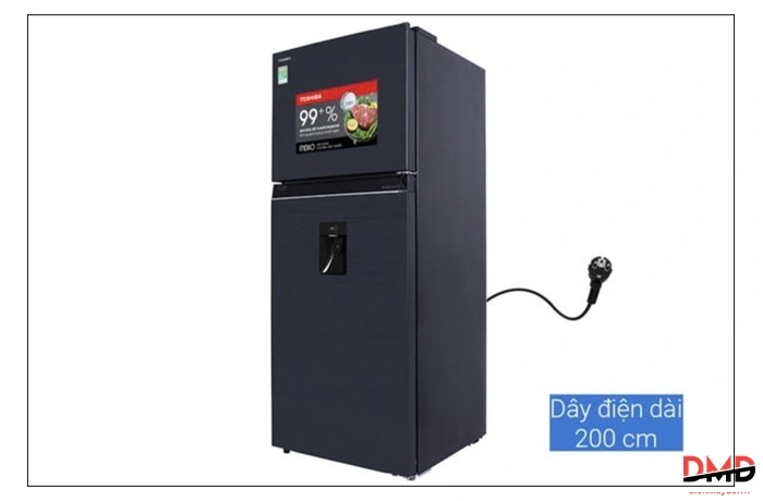 Tủ lạnh Toshiba Inverter 407 lít GR-RT535WE-PMV(06)-MG