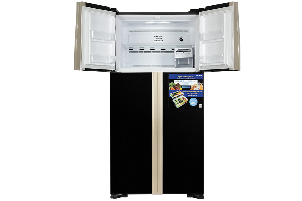 Tủ lạnh Hitachi Inverter 509 lít R-FW650PGV8 GBK