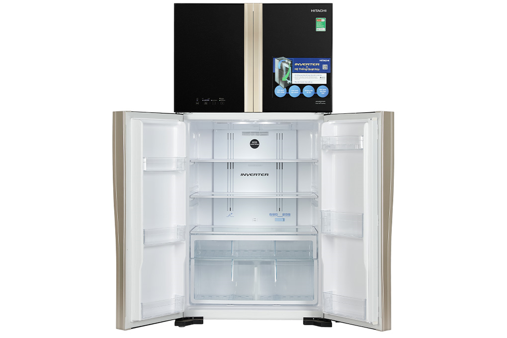 Tủ lạnh Hitachi Inverter 509 lít R-FW650PGV8 GBK