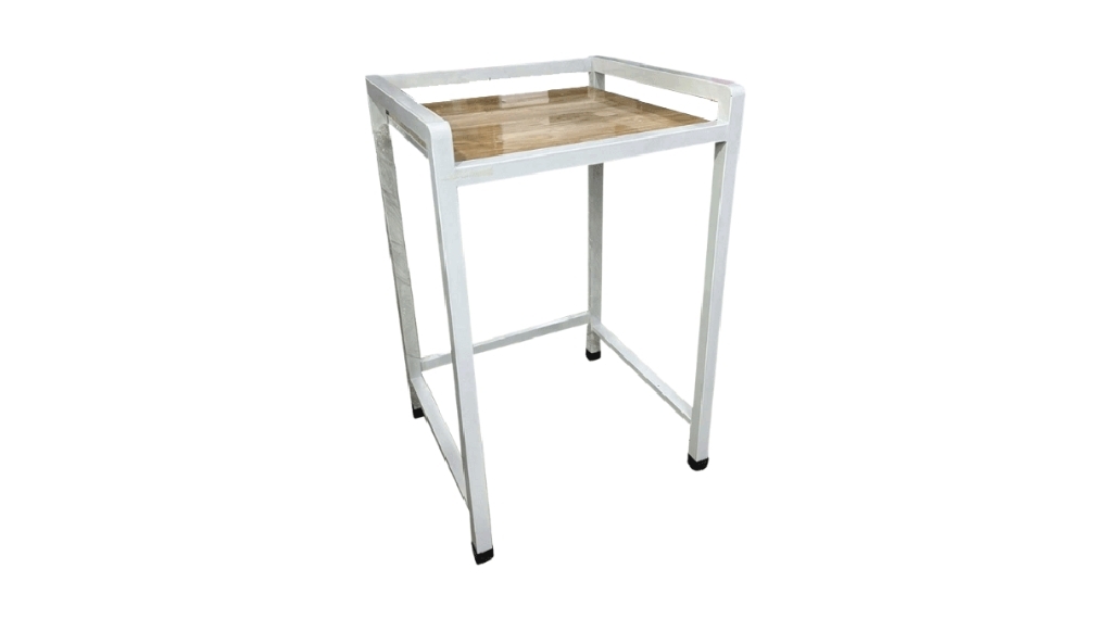 Kệ Máy Giặt Máy Sấy 2 Tầng Sắt Trắng