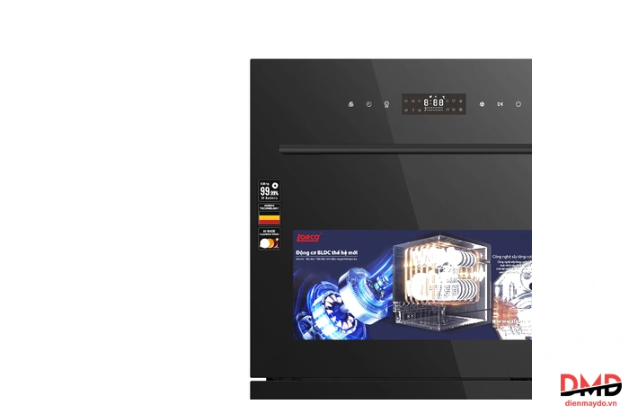 Máy rửa bát 8 bộ Lorca LC 6067DAN LUX
