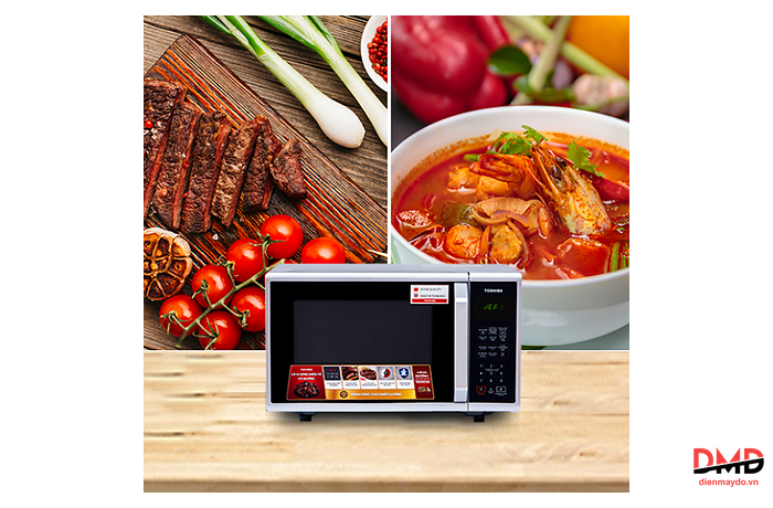 Lò vi sóng có nướng Toshiba ER-SGS23(S1)VN 23 lít
