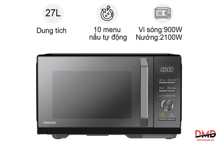 Lò vi sóng kết hợp nướng Toshiba MW3-AC27PE(BM) VN 27 lít