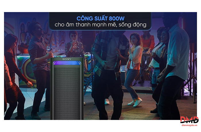 Loa kéo karaoke Sony ULT Tower 9 SRS-ULT900/CSP6 800W