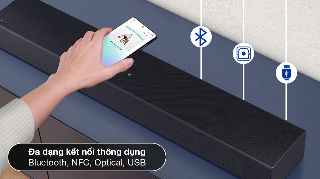 Loa thanh Samsung HW-C400/XV 40W Chính Hãng 100%