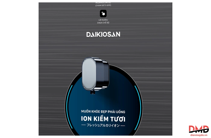 Máy Chuyển Đổi Nước Ion Kiềm Tươi Daikiosan DN068