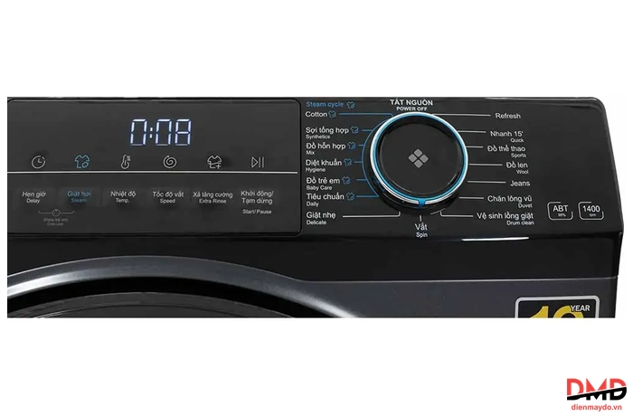 Máy giặt Aqua Inverter 8.5 kg AQD-A852J.BK
