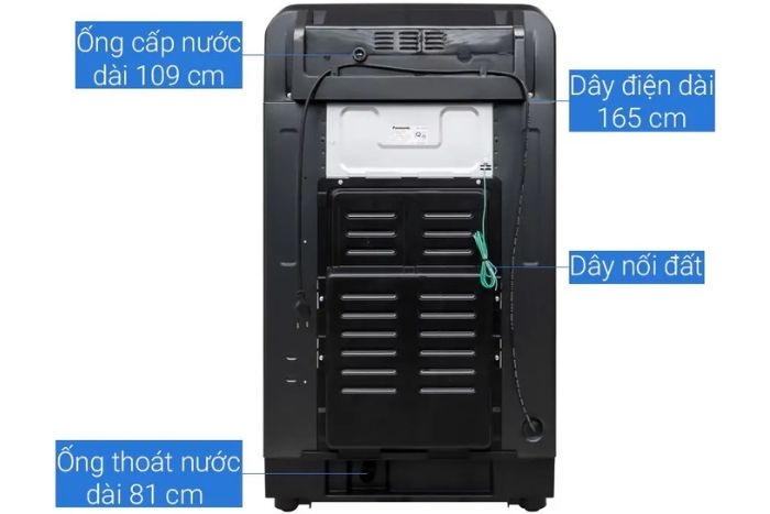 Máy giặt Panasonic Inverter 10.5 kg NA-FD10XR1LV