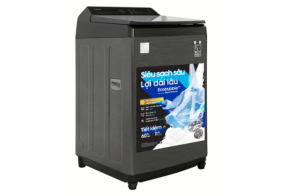Máy giặt Samsung Inverter 17 kg WA17CG6886BVSV