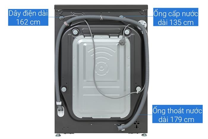 Máy giặt sấy LG Inverter 11/7 kg FV1411D4B