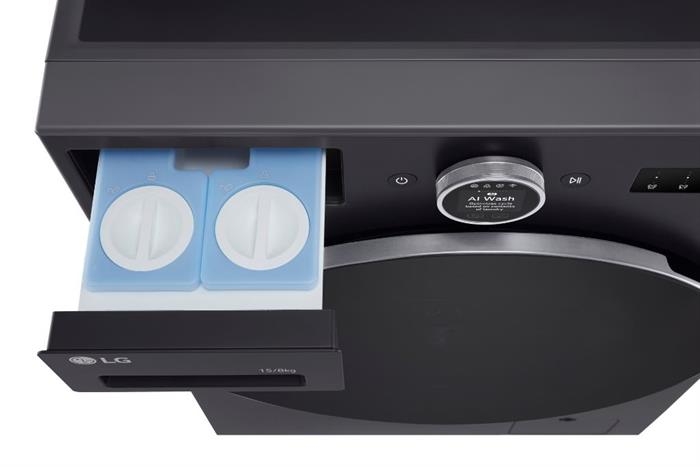 Máy giặt sấy LG Inverter 15/8 kg F2515RNTG