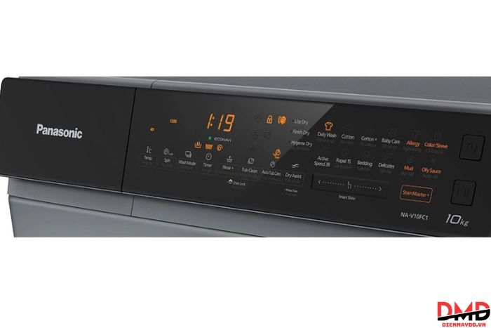 Máy giặt sấy Panasonic Inverter 10/2 kg NA-V10FC1LVT
