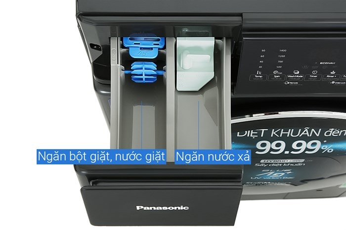 Máy giặt sấy Panasonic Inverter 10/2 kg NA-V10FR1BVT