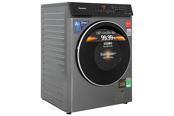 Máy giặt sấy Panasonic Inverter 10.5/2 kg NA-V105FC1LV