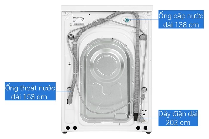 Máy giặt sấy Samsung Bespoke Inverter 14/8 kg WD14BB944DGMSV