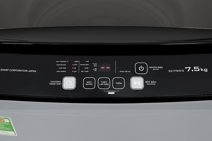 Máy giặt Sharp 7.5 kg ES-Y75HV-S