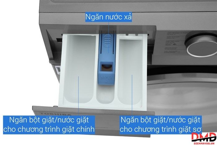 Máy giặt Toshiba Inverter 10.5 kg TW-BL115A2V(SS)