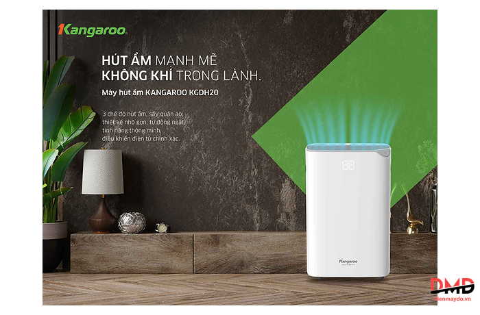 Máy hút ẩm Kangaroo KGDH20 20 lít