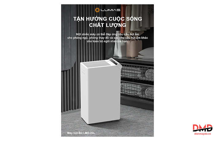 Máy hút ẩm Lumias LMD-20L 20 lít