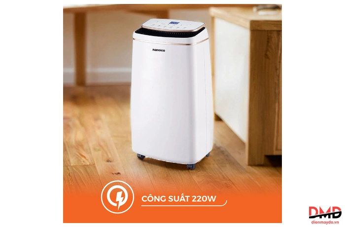 Máy Hút Ẩm Nanoco NDH102 2.4 lít