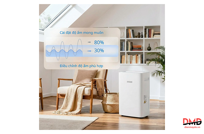 Máy hút ẩm Steiger STG-820DW 20 lít