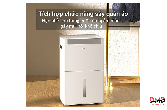 Máy hút ẩm WIDETECH WDH08E60FPW 60 lít