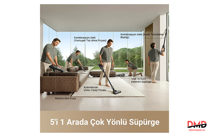 Máy hút bụi Dreame H14 Dual