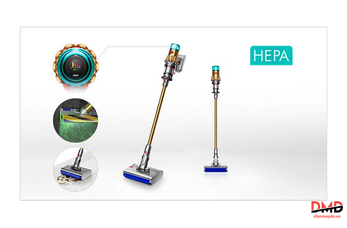 Máy hút bụi Dyson V15 Detect Absolute