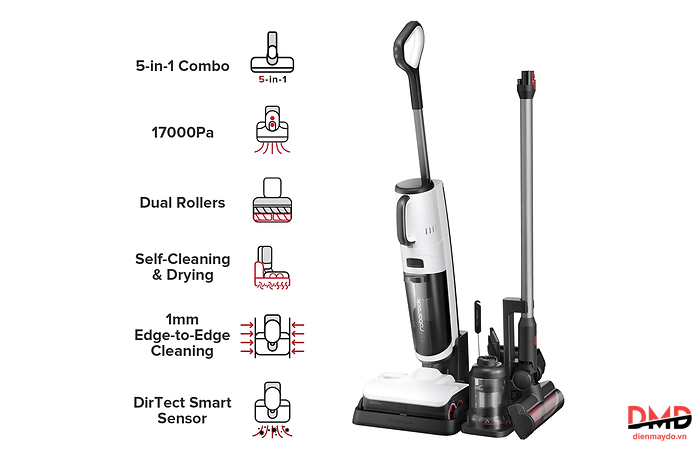 Máy hút bụi Roborock Dyad Pro Combo