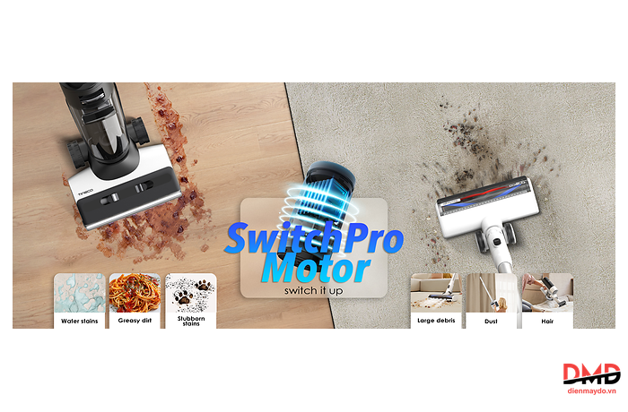 Máy hút bụi Tineco FLOOR ONE Switch S7 Stretch