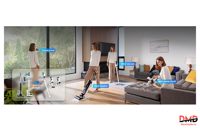 Máy hút bụi Tineco FLOOR ONE Switch S7 Stretch