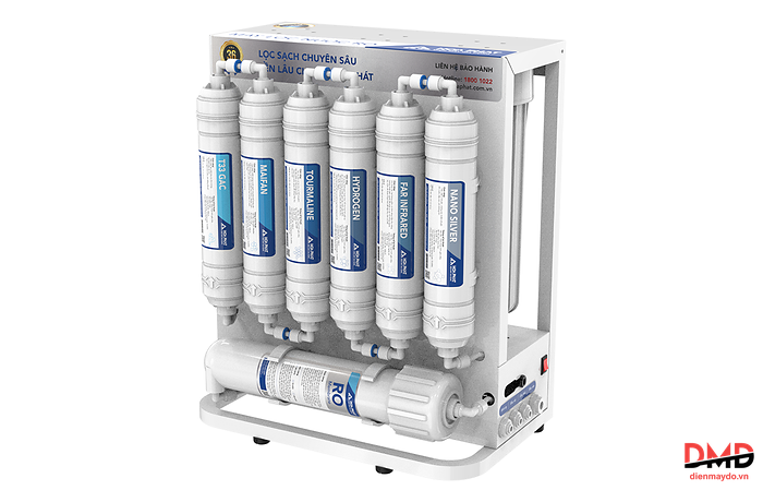 Máy lọc nước RO để gầm Hòa Phát HPU456 10 lõi