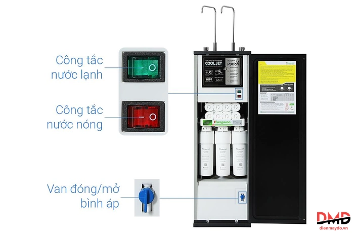 Máy lọc nước RO Kangaroo KG12S3H3