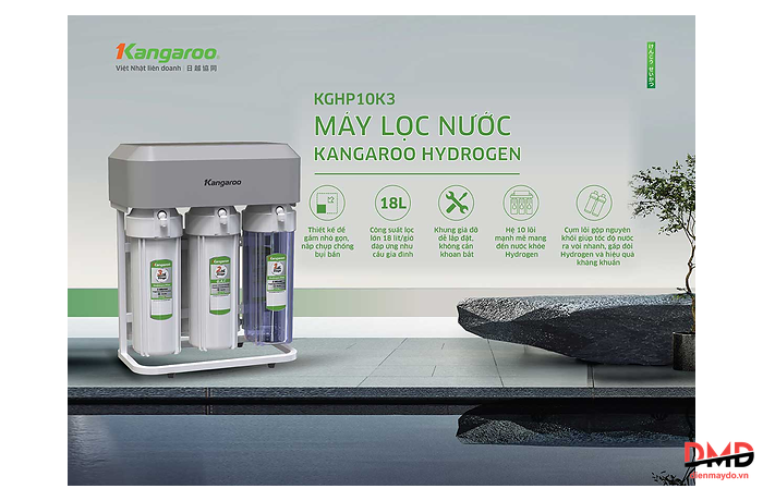 Máy lọc nước RO Kangaroo KGHP10K3 10 lõi