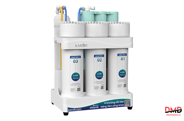 Máy lọc nước RO Karofi KAQ-U05 Pro 10 lõi