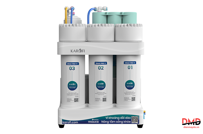 Máy lọc nước RO Karofi KAQ-U05 Pro 10 lõi