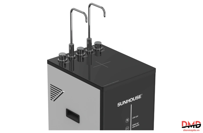 Máy lọc nước RO nóng nguội lạnh Hydrogen UltraPURE 11 lõi Sunhouse SHA76226L