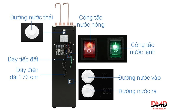 Máy lọc nước RO Sumire Kangaroo KGHC12A2