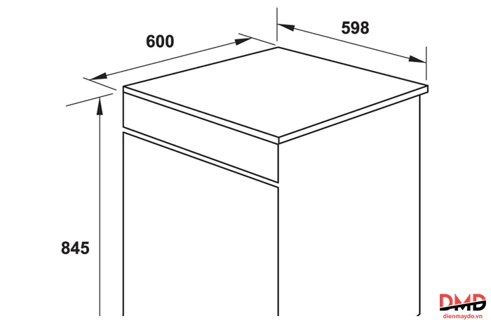 Máy rửa bát độc lập Hafele HDW-F60G (535.29.590)
