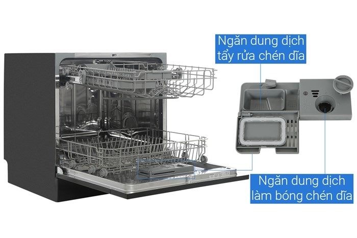 Máy rửa bát mini Hafele HDW-T5531B
