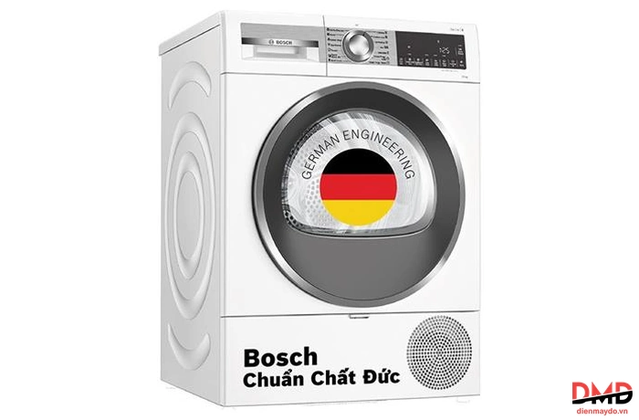 Máy sấy bơm nhiệt Bosch 10 kg WQG25302SG