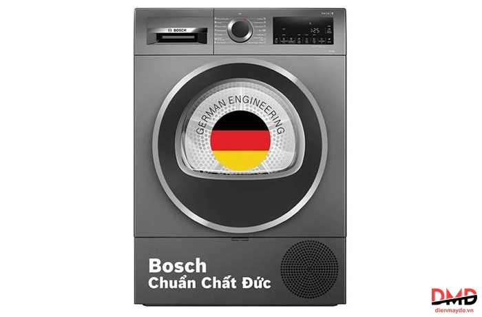 Máy sấy bơm nhiệt Bosch 10 kg WQG25303SG